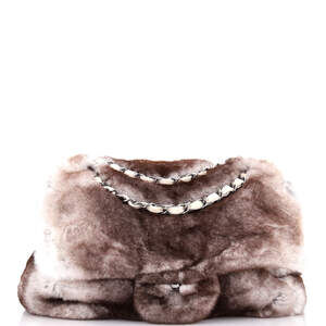 Chanel Flap Bag Fur Medium #237518C36B
